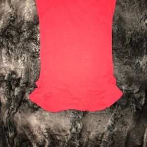 Pink sleepwear shirt.